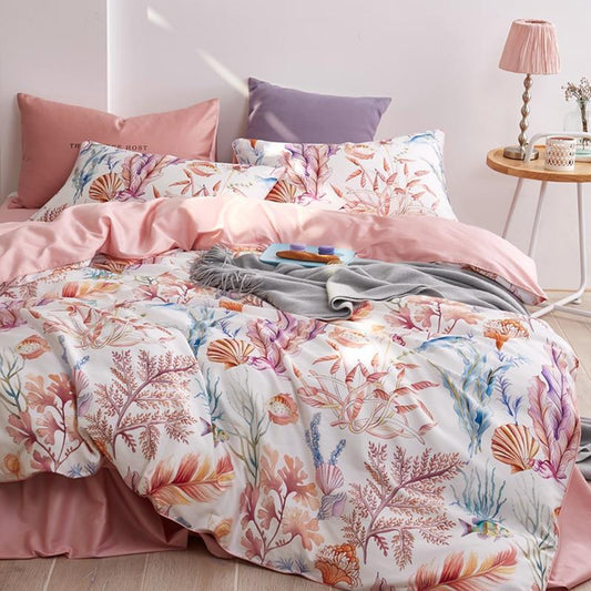 Floral Cotton Bedding Sets