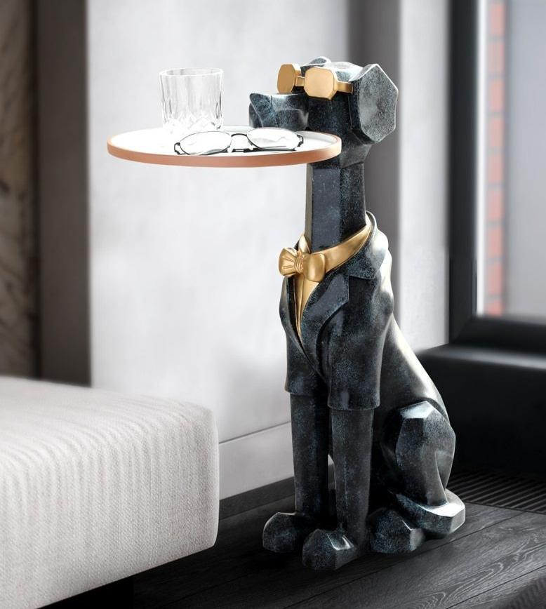 Doberman Dog Decorative Tray