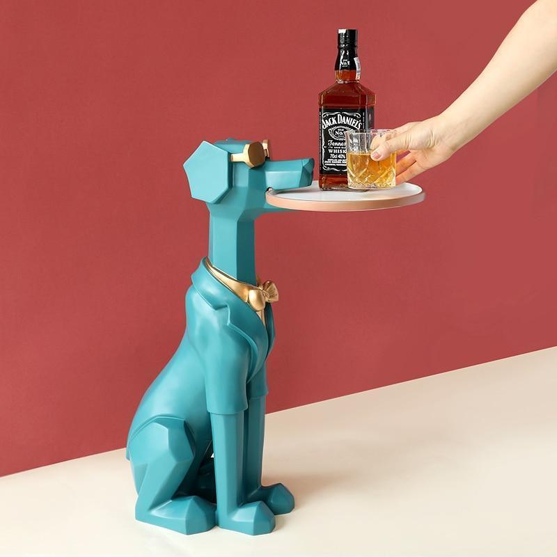 Doberman Dog Decorative Tray